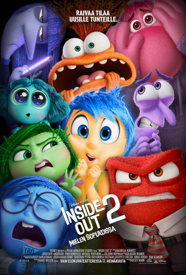 Ruotsiksi: Inside Out 2